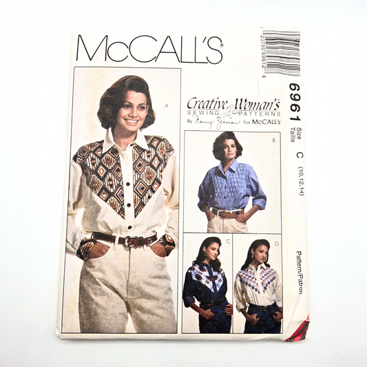 McCall's 6961 | Sizes 10-12-14 | Sewing Pattern