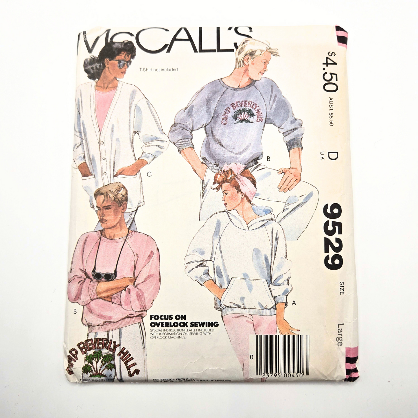 McCall's 9529 | Size Large | Sewing Pattern