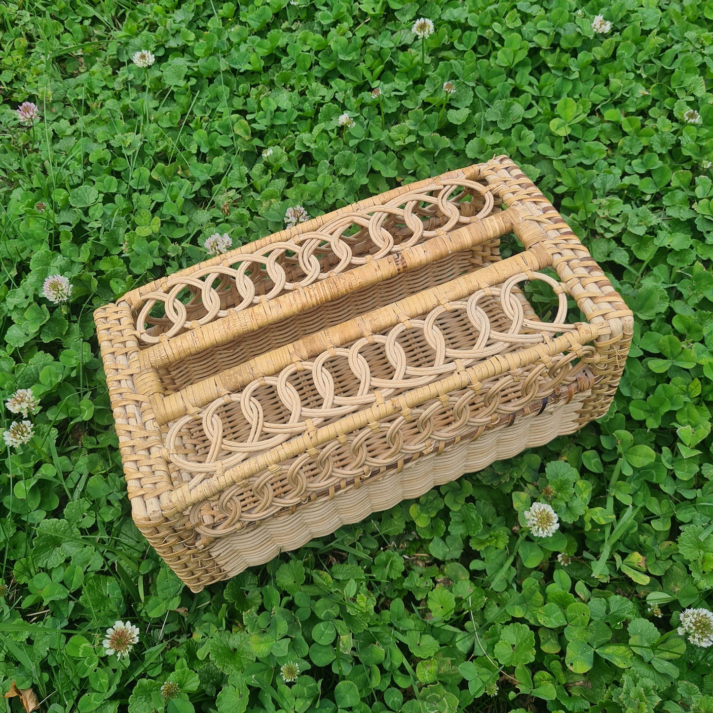 Wicker Tissue Box Cover