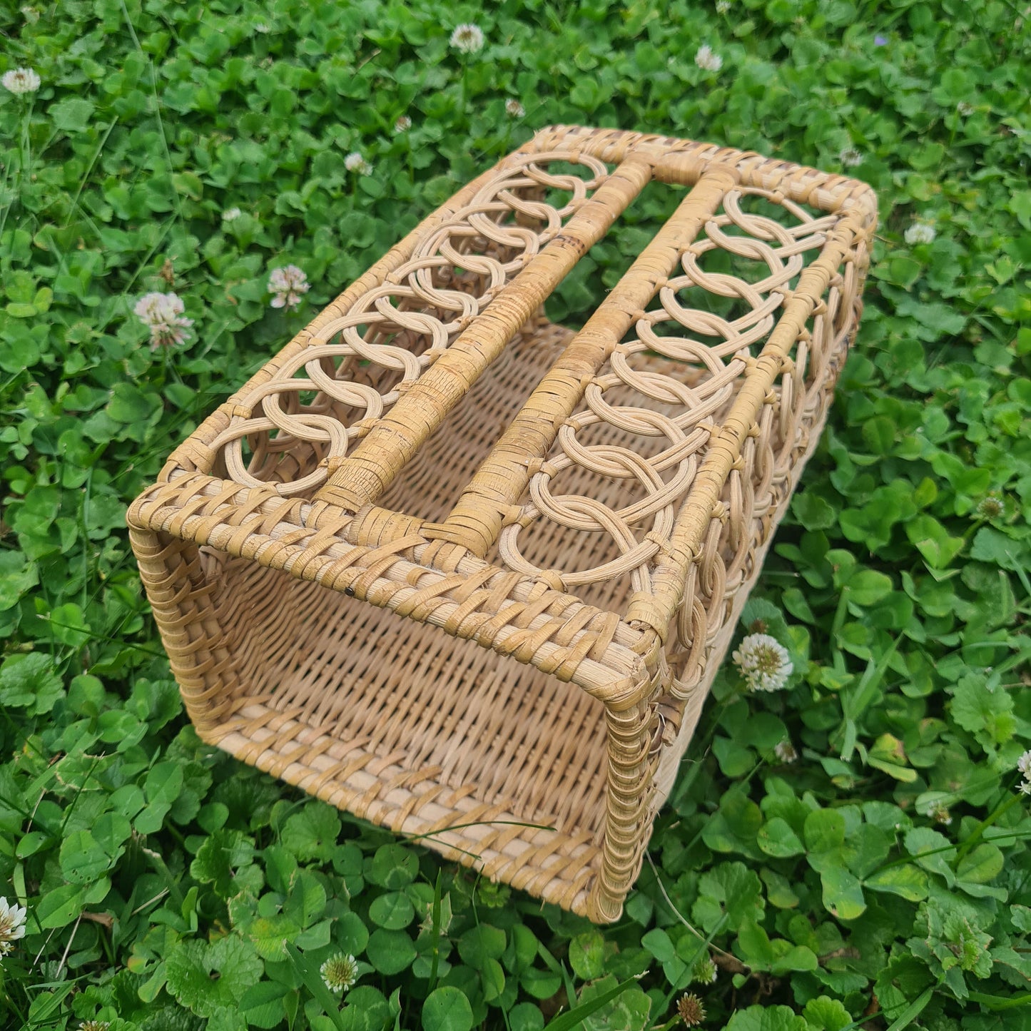 Wicker Tissue Box Cover