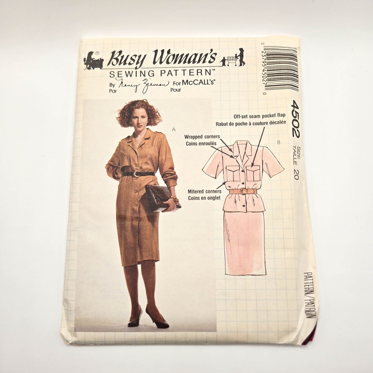 Busy Woman's Sewing Pattern for McCall's 4502 | Size 20 | Sewing Pattern