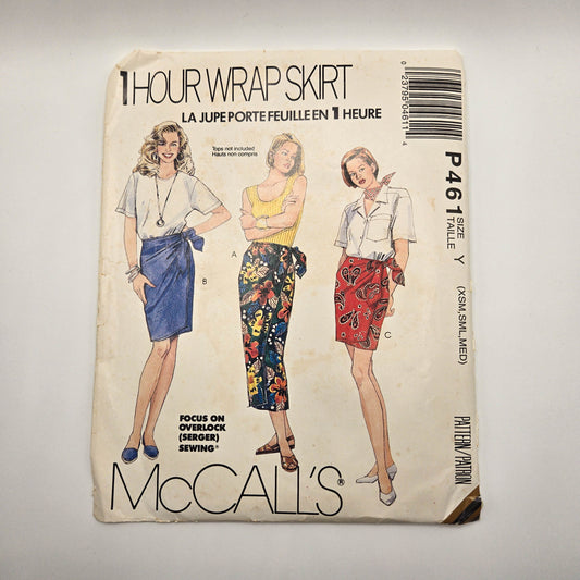 McCall's P461 / 6377 | Sizes XS-S-M | Sewing Pattern