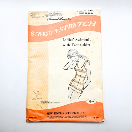 Sew-Knit-N-Stretch #160 | Sizes 14-16-18 | Sewing Pattern