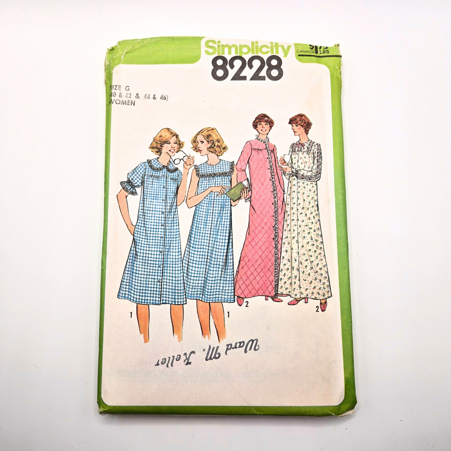 Simplicity 8228 | Sizes 40-42-44-46 | Sewing Pattern